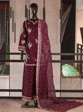 Royal Fashion Embroidered Lawn 3 Piece Stitched Suit RF26EP D-SNSC-Farshi 1-PP