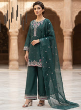 Royal Fashion Embroidered Lawn 3 Piece Stitched Suit RF26EP D-SNSC-M-445-GPK