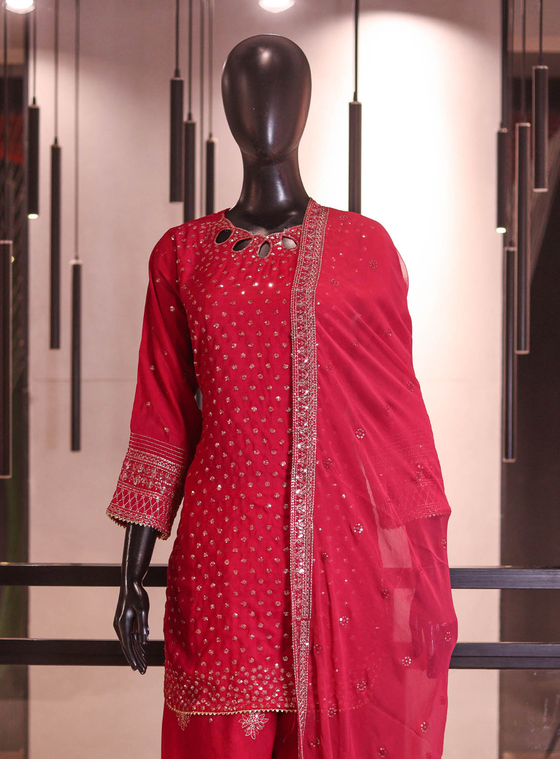 Royal Fashion Embroidered Raw Silk 3 Piece Stitched Suit RF26EP D-SB-06-AT Royal Fashion Embroidered Raw Silk 3 Piece Stitched Suit RF26EP D-SB-06-AT