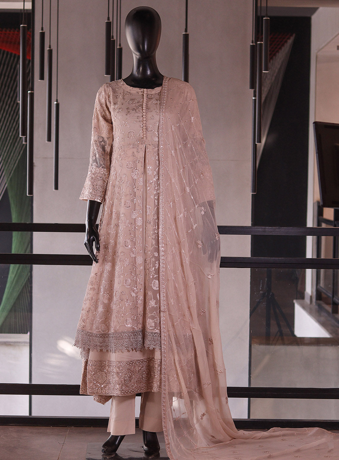 Royal Fashion Luxury Embroidered Chiffon 3 Piece Stitched Suit RF26EP D-SG-01-BG Royal Fashion Luxury Embroidered Chiffon 3 Piece Stitched Suit RF26EP D-SG-01-BG