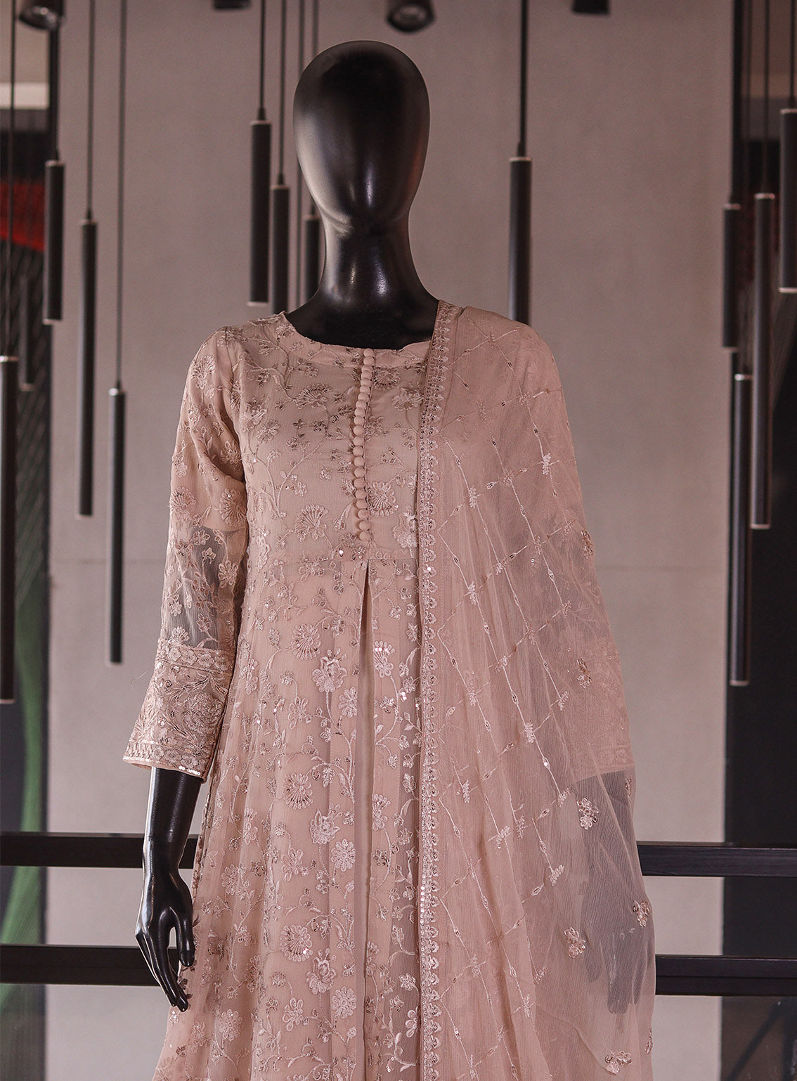 Royal Fashion Luxury Embroidered Chiffon 3 Piece Stitched Suit RF26EP D-SG-01-BG Royal Fashion Luxury Embroidered Chiffon 3 Piece Stitched Suit RF26EP D-SG-01-BG