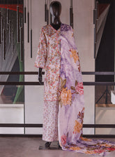 Royal Fashion Printed Lawn 3 Piece Stitched Suit RF26PP D-AI-01-LPP
