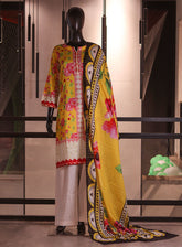 Royal Fashion Printed Lawn 3 Piece Stitched Suit RF26PP D-SNSC-275-YL