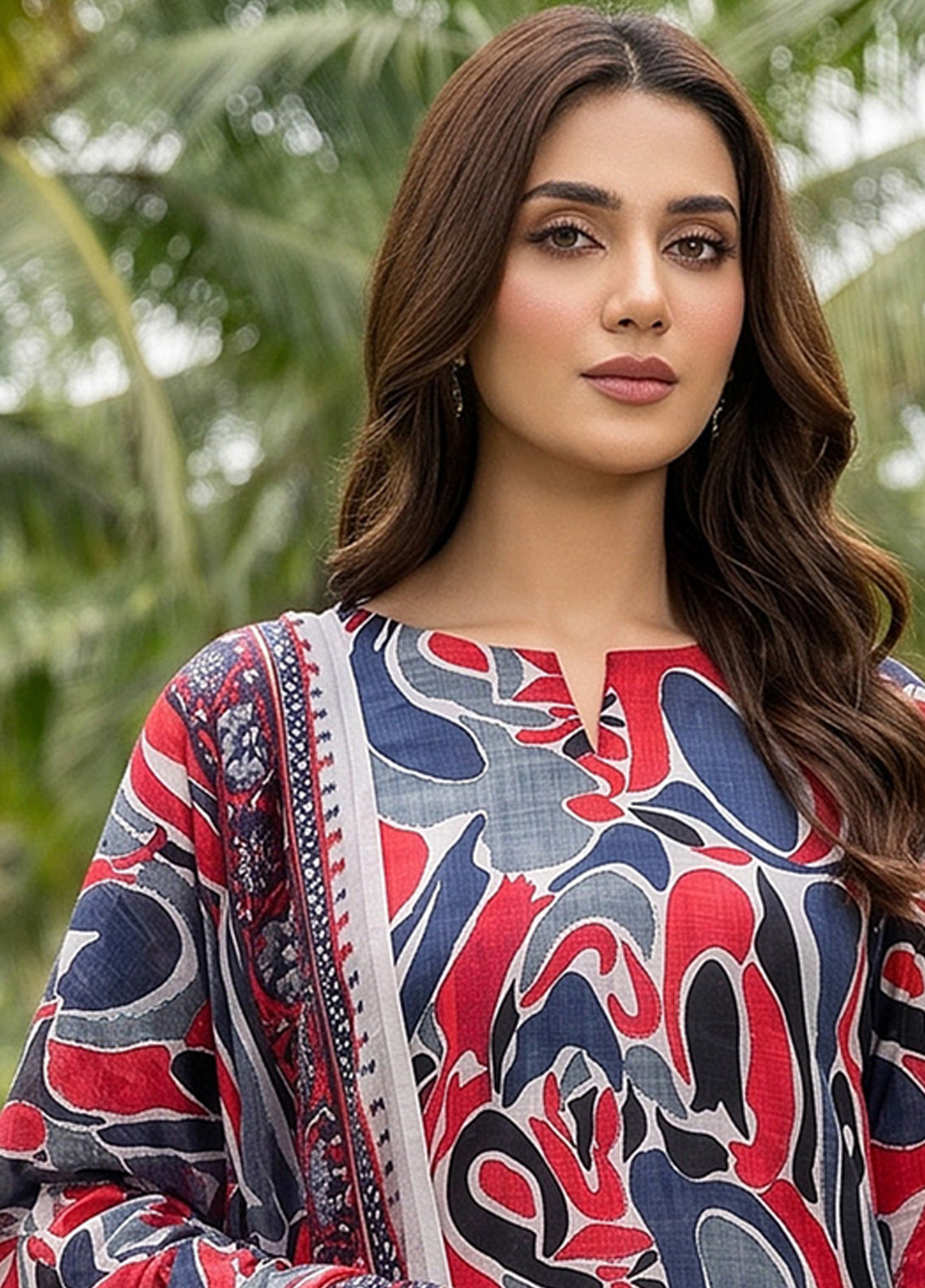 Royal Fashion Table Print 3 Piece Unstitched Suit RF26TP D-01 Royal Fashion Table Print 3 Piece Unstitched Suit RF26TP D-01