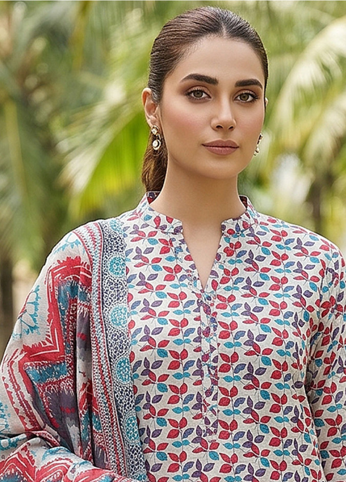 Royal Fashion Table Print 3 Piece Unstitched Suit RF26TP D-02 Royal Fashion Table Print 3 Piece Unstitched Suit RF26TP D-02