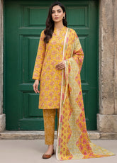 Royal Fashion Table Print 3 Piece Unstitched Suit RF26TP D-06