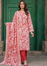 Royal Fashion Table Print 3 Piece Unstitched Suit RF26TP D-15