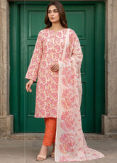 Royal Fashion Table Print 3 Piece Unstitched Suit RF26TP D-16
