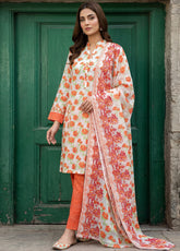 Royal Fashion Table Print 3 Piece Unstitched Suit RF26TP D-17