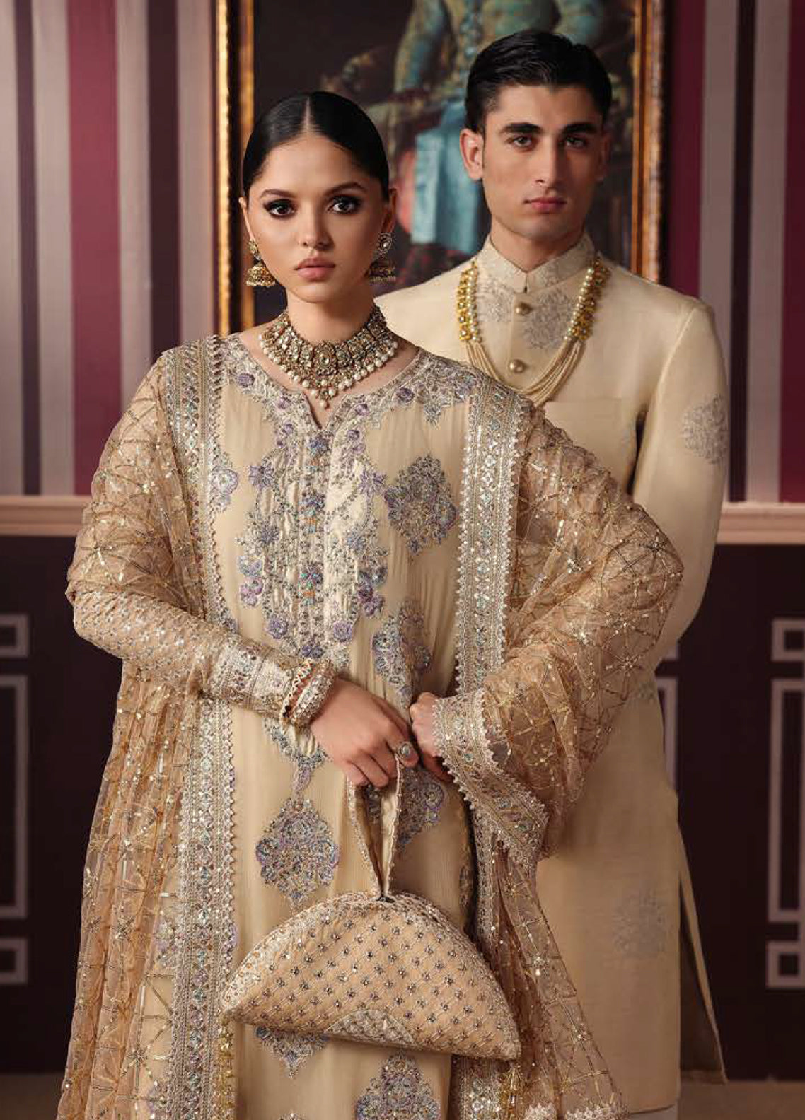 Royale Eternel By Roheenaz Embroidered Chiffon 3 Piece Unstitched Suit RNZ26REC D-04 EMPRESS GLOW Royale Eternel By Roheenaz Embroidered Chiffon 3 Piece Unstitched Suit RNZ26REC D-04 EMPRESS GLOW