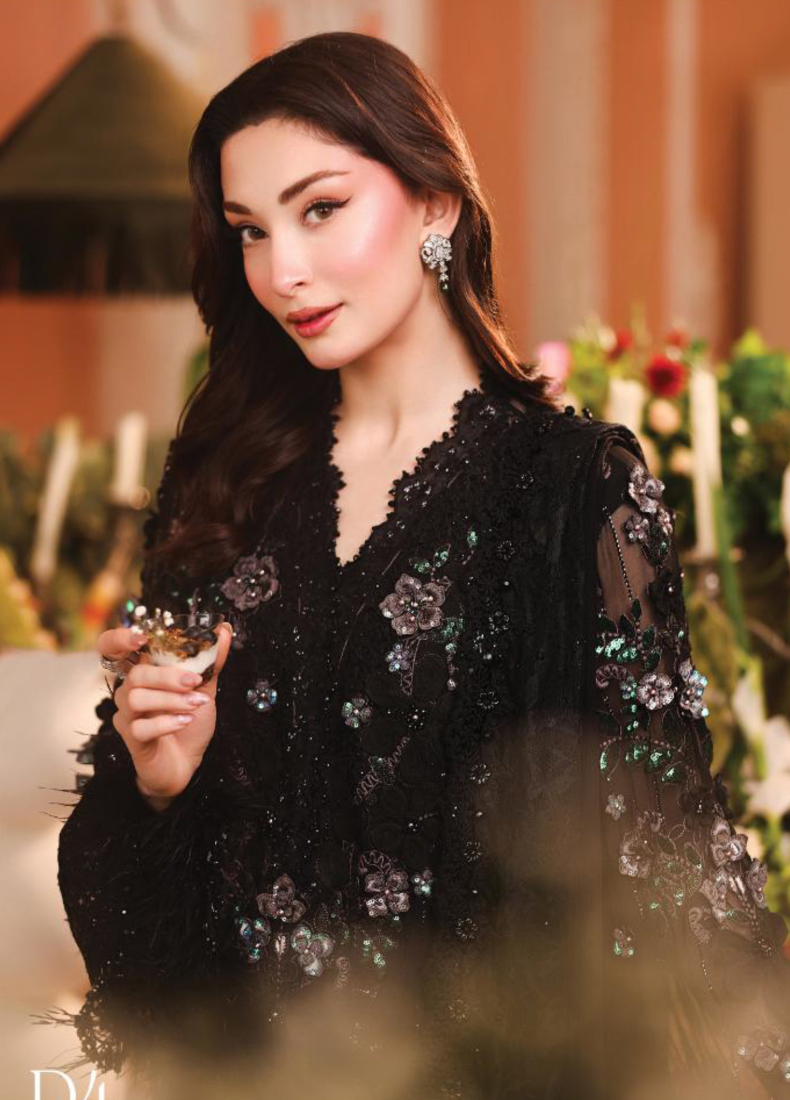 Royale Tea Affair By Maria B Embroidered Chiffon 3 Piece Unstitched Suit MB26MPC D-04 Royale Tea Affair By Maria B Embroidered Chiffon 3 Piece Unstitched Suit MB26MPC D-04