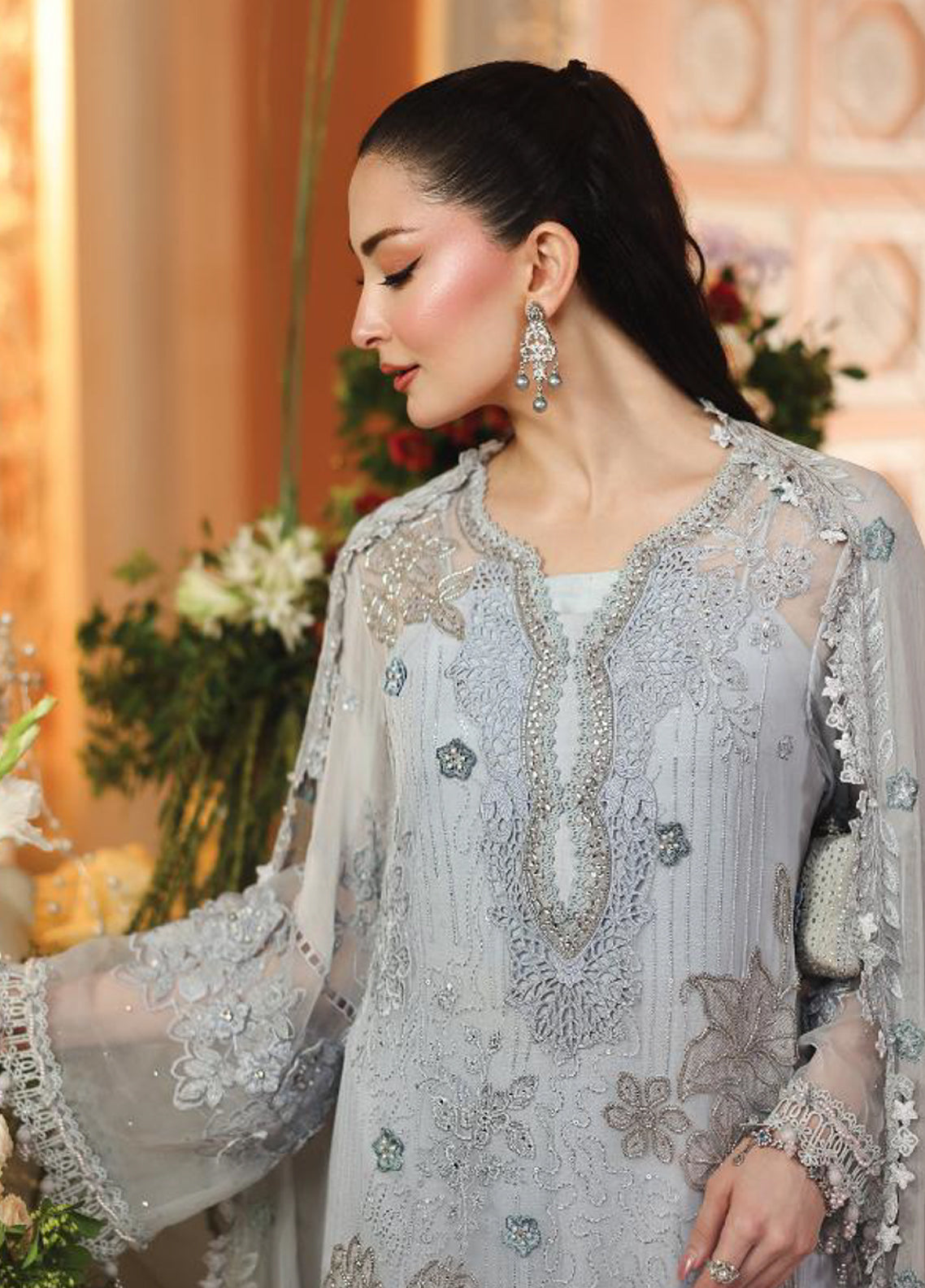 Royale Tea Affair By Maria B Embroidered Chiffon 3 Piece Unstitched Suit MB26MPC D-06 Royale Tea Affair By Maria B Embroidered Chiffon 3 Piece Unstitched Suit MB26MPC D-06