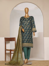 Rozaana By HZ Textile Printed Lawn Suits Stitch 3 Piece - HZ24RP 702