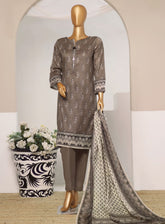 Rozaana By HZ Textile Printed Lawn Suits Stitch 3 Piece - HZ24RP 708