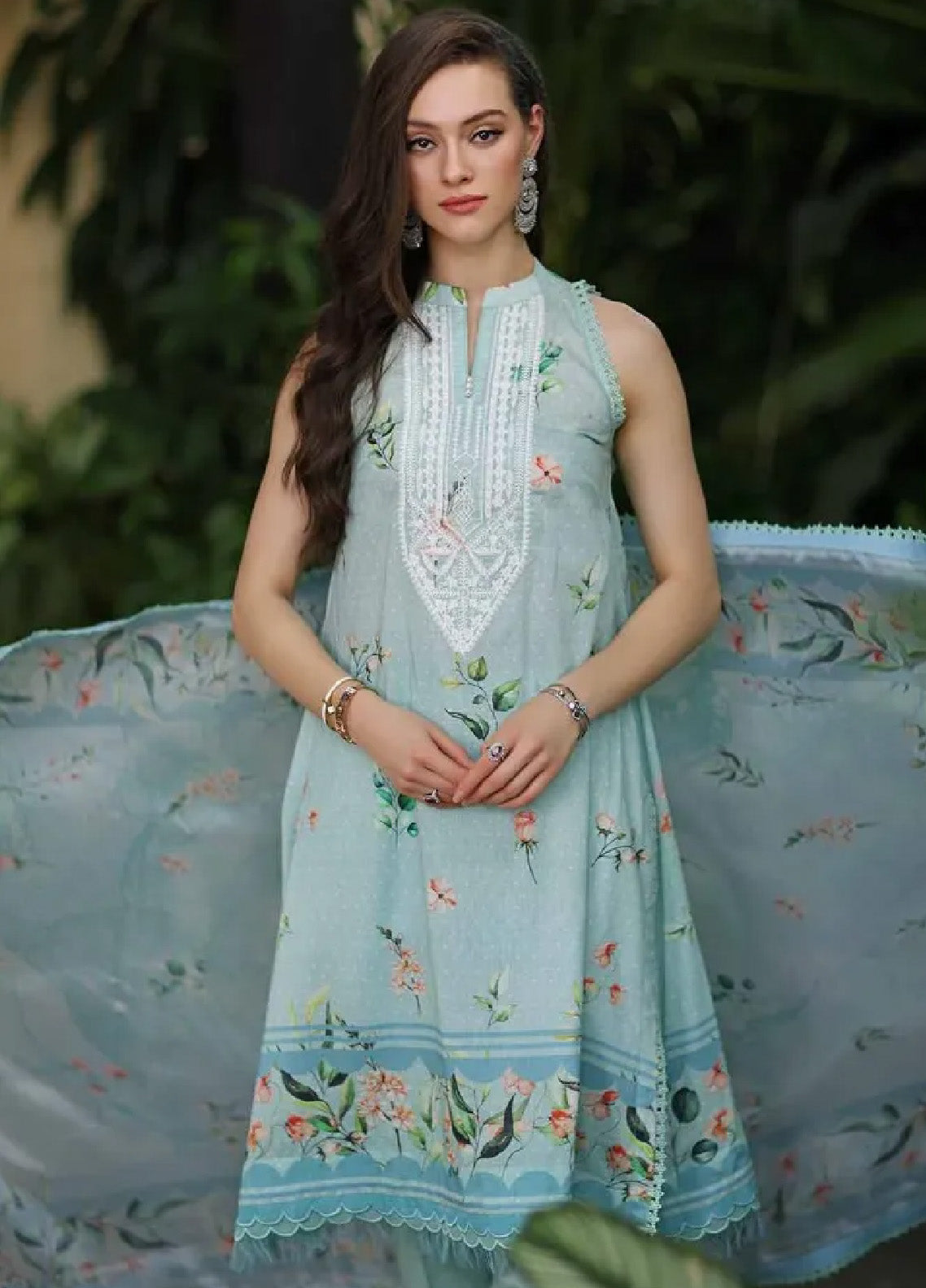 The Magic Of Luxury Fashion By Gul Ahmed Embroidered Lawn Unstitched 3 Piece Suit - GA24PL SSM-42009 The Magic Of Luxury Fashion By Gul Ahmed Embroidered Lawn Unstitched 3 Piece Suit - GA24PL SSM-42009