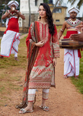 Saffira by Gulaal Embroidered Lawn Suits Unstitched 3 Piece - GL25SL 12 ZHURI