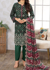 Safia By Aizal Embroidered Lawn 3 Piece Stitched Suit AL26SECD D-04