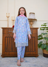 Sahar-E-Eid By Shanzey Girls Stitched 3 Piece Suit For Girls S26SE D-SHK-6802