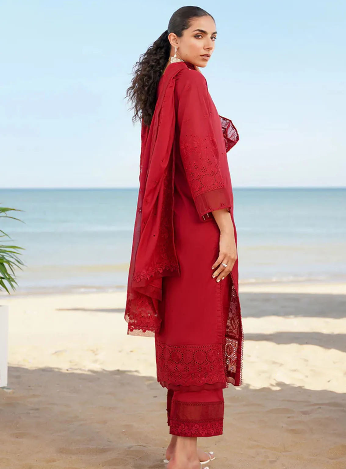 Sahar Embroidered Lawn Suits Unstitched 3 Piece - S24CL 01 Sahar Embroidered Lawn Suits Unstitched 3 Piece - S24CL 01