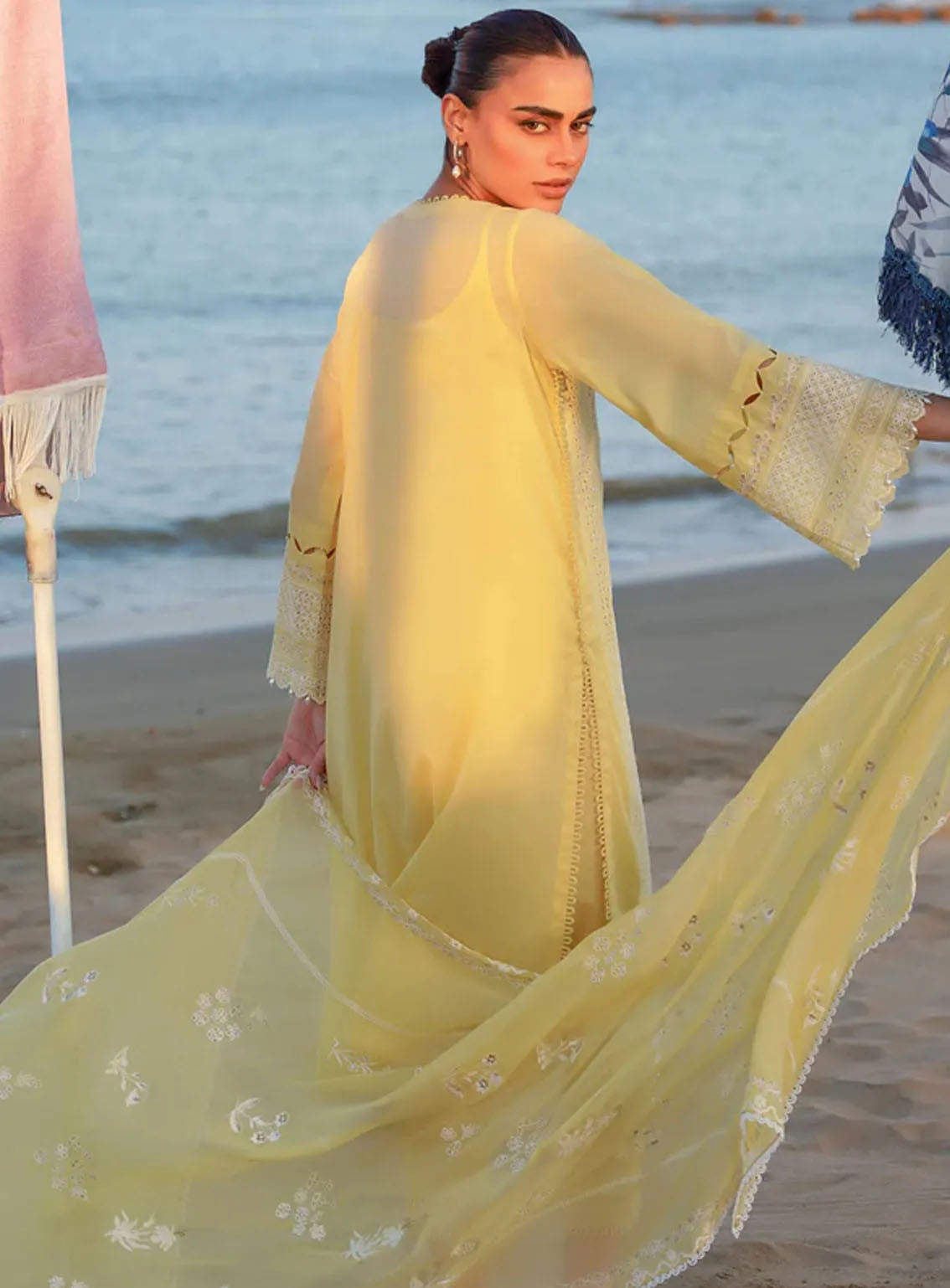 Sahar Embroidered Lawn Suits Unstitched 3 Piece - S24CL 09 Sahar Embroidered Lawn Suits Unstitched 3 Piece - S24CL 09