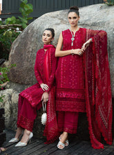 Saira Rizwan Embroidered Lawn Suits Unstitched 3 Piece - SR24L 02 SOPHIA