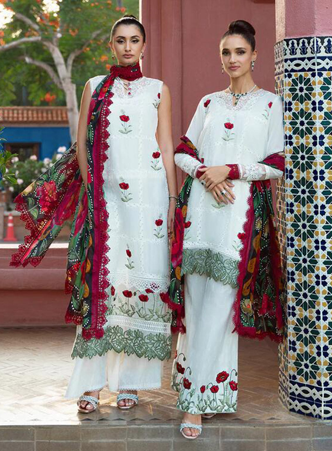 Saira Rizwan Embroidered Lawn Suits Unstitched 3 Piece - SR24L 03 AIRA Saira Rizwan Embroidered Lawn Suits Unstitched 3 Piece - SR24L 03 AIRA