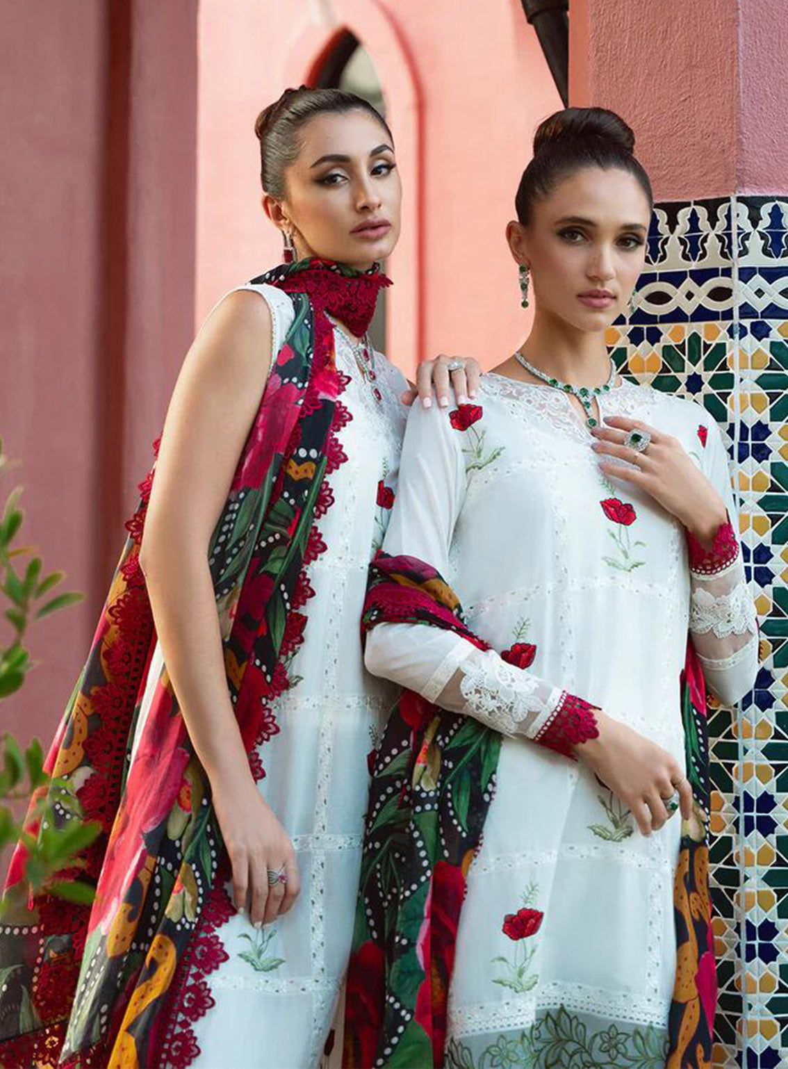 Saira Rizwan Embroidered Lawn Suits Unstitched 3 Piece - SR24L 03 AIRA Saira Rizwan Embroidered Lawn Suits Unstitched 3 Piece - SR24L 03 AIRA
