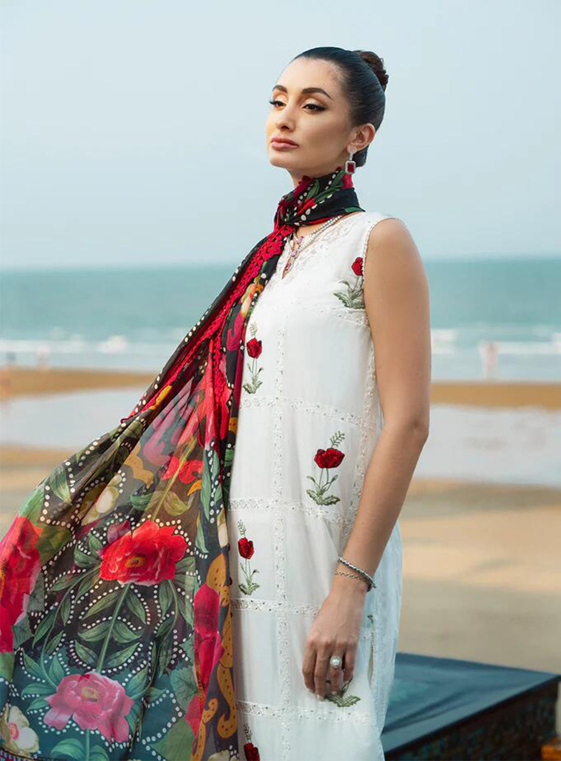Saira Rizwan Embroidered Lawn Suits Unstitched 3 Piece - SR24L 03 AIRA Saira Rizwan Embroidered Lawn Suits Unstitched 3 Piece - SR24L 03 AIRA