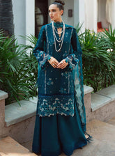 Saira Rizwan Embroidered Lawn Suits Unstitched 3 Piece - SR24L 04 SIBEL