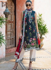 Saira Rizwan Embroidered Lawn Suits Unstitched 3 Piece - SR24L 08 CECIL