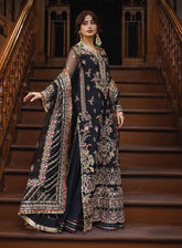 Sajal by Serene Embroidered Organza Suits Unstitched 3 Piece - SR24SB SB-32 MEHRANG