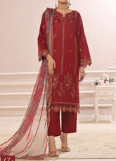 Samairah by Pak Fabrics Embroidered Chikankari Lawn Suits Unstitched 3 Piece - PF25SL CL-387