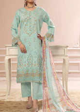 Samairah by Pak Fabrics Embroidered Chikankari Lawn Suits Unstitched 3 Piece - PF25SL CL-395