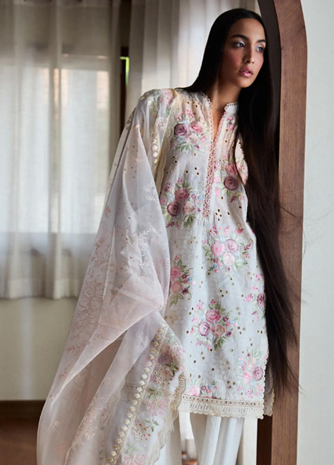 Satori by Zara Shahjahan Embroidered Lawn Suits Unstitched 3 Piece - ZS25LL 10A KAIRO Satori by Zara Shahjahan Embroidered Lawn Suits Unstitched 3 Piece - ZS25LL 10A KAIRO