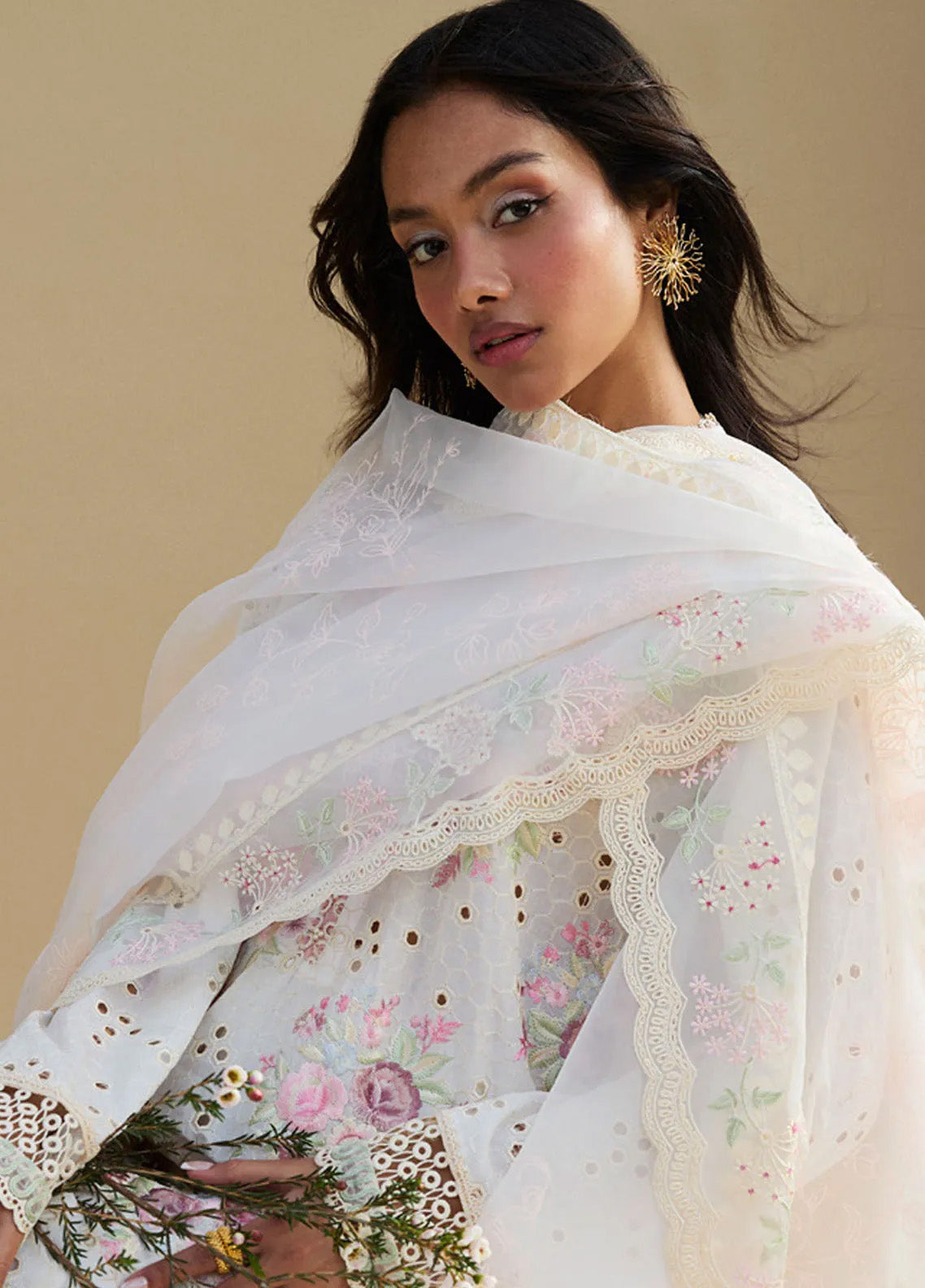 Satori by Zara Shahjahan Embroidered Lawn Suits Unstitched 3 Piece - ZS25LL 10A KAIRO Satori by Zara Shahjahan Embroidered Lawn Suits Unstitched 3 Piece - ZS25LL 10A KAIRO