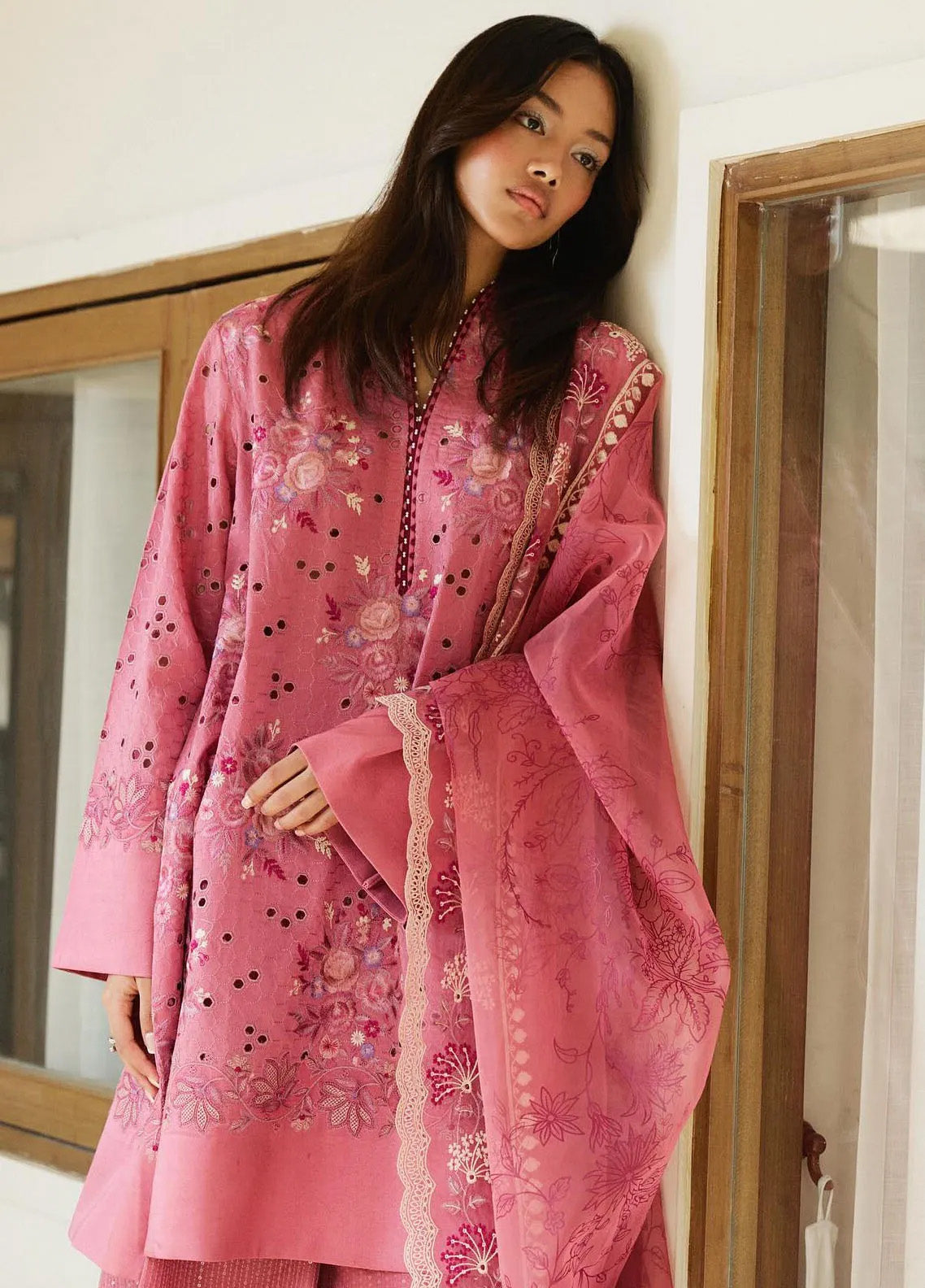 Satori by Zara Shahjahan Embroidered Lawn Suits Unstitched 3 Piece - ZS25LL 10B KAIRO Satori by Zara Shahjahan Embroidered Lawn Suits Unstitched 3 Piece - ZS25LL 10B KAIRO