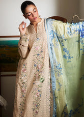 Satori by Zara Shahjahan Embroidered Lawn Suits Unstitched 3 Piece - ZS25LL 5A ASA