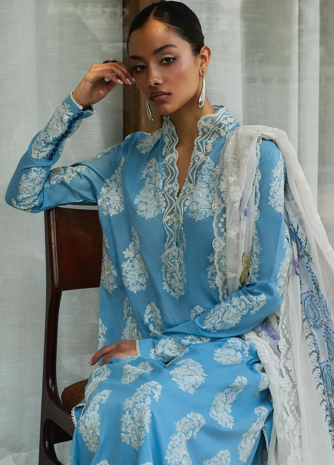 Satori by Zara Shahjahan Embroidered Lawn Suits Unstitched 3 Piece - ZS25LL 6B RAI Satori by Zara Shahjahan Embroidered Lawn Suits Unstitched 3 Piece - ZS25LL 6B RAI