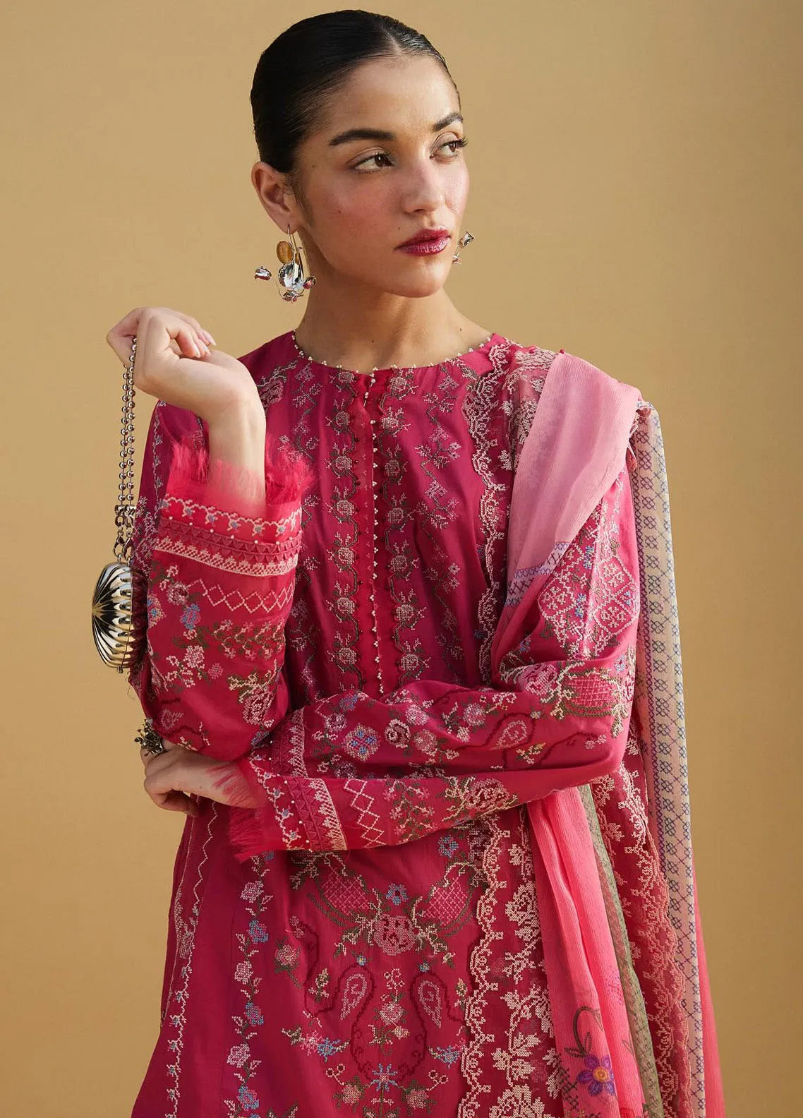 Satori by Zara Shahjahan Embroidered Lawn Suits Unstitched 3 Piece - ZS25LL 7A HIKARI Satori by Zara Shahjahan Embroidered Lawn Suits Unstitched 3 Piece - ZS25LL 7A HIKARI