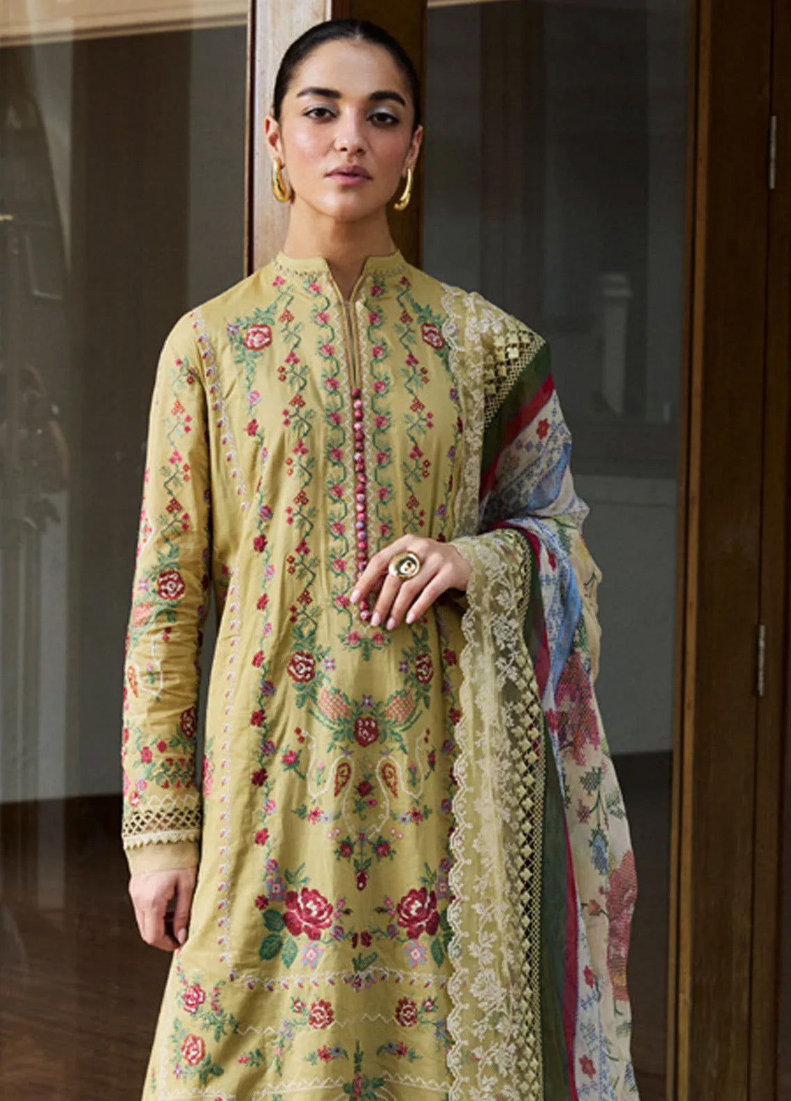 Satori by Zara Shahjahan Embroidered Lawn Suits Unstitched 3 Piece - ZS25LL 7B HIKARI Satori by Zara Shahjahan Embroidered Lawn Suits Unstitched 3 Piece - ZS25LL 7B HIKARI