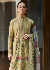 Satori by Zara Shahjahan Embroidered Lawn Suits Unstitched 3 Piece - ZS25LL 7B HIKARI