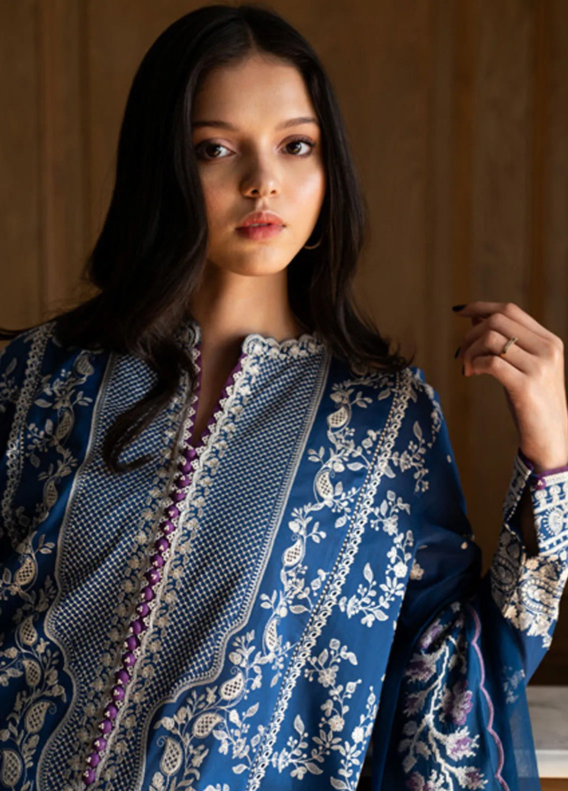 Satori by Zara Shahjahan Embroidered Lawn Suits Unstitched 3 Piece - ZS25LL 8B MEI Satori by Zara Shahjahan Embroidered Lawn Suits Unstitched 3 Piece - ZS25LL 8B MEI