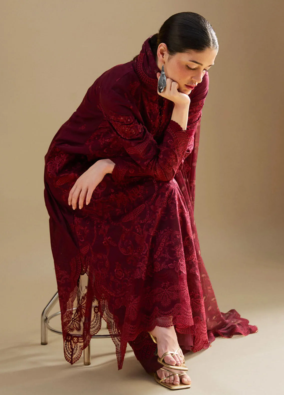 Satori by Zara Shahjahan Embroidered Lawn Suits Unstitched 3 Piece - ZS25LL 9A SEI Satori by Zara Shahjahan Embroidered Lawn Suits Unstitched 3 Piece - ZS25LL 9A SEI