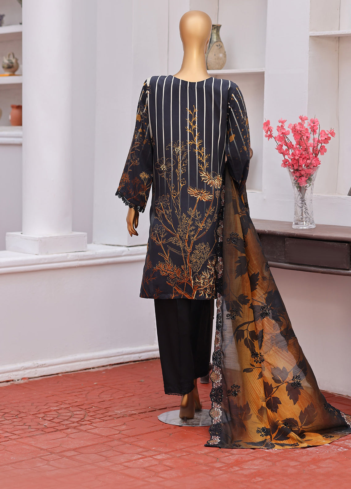 Schick Cut Dana Embroidered Viscose 3 Piece Unstitched Suit SDH26CDEV D-04 Schick Cut Dana Embroidered Viscose 3 Piece Unstitched Suit SDH26CDEV D-04