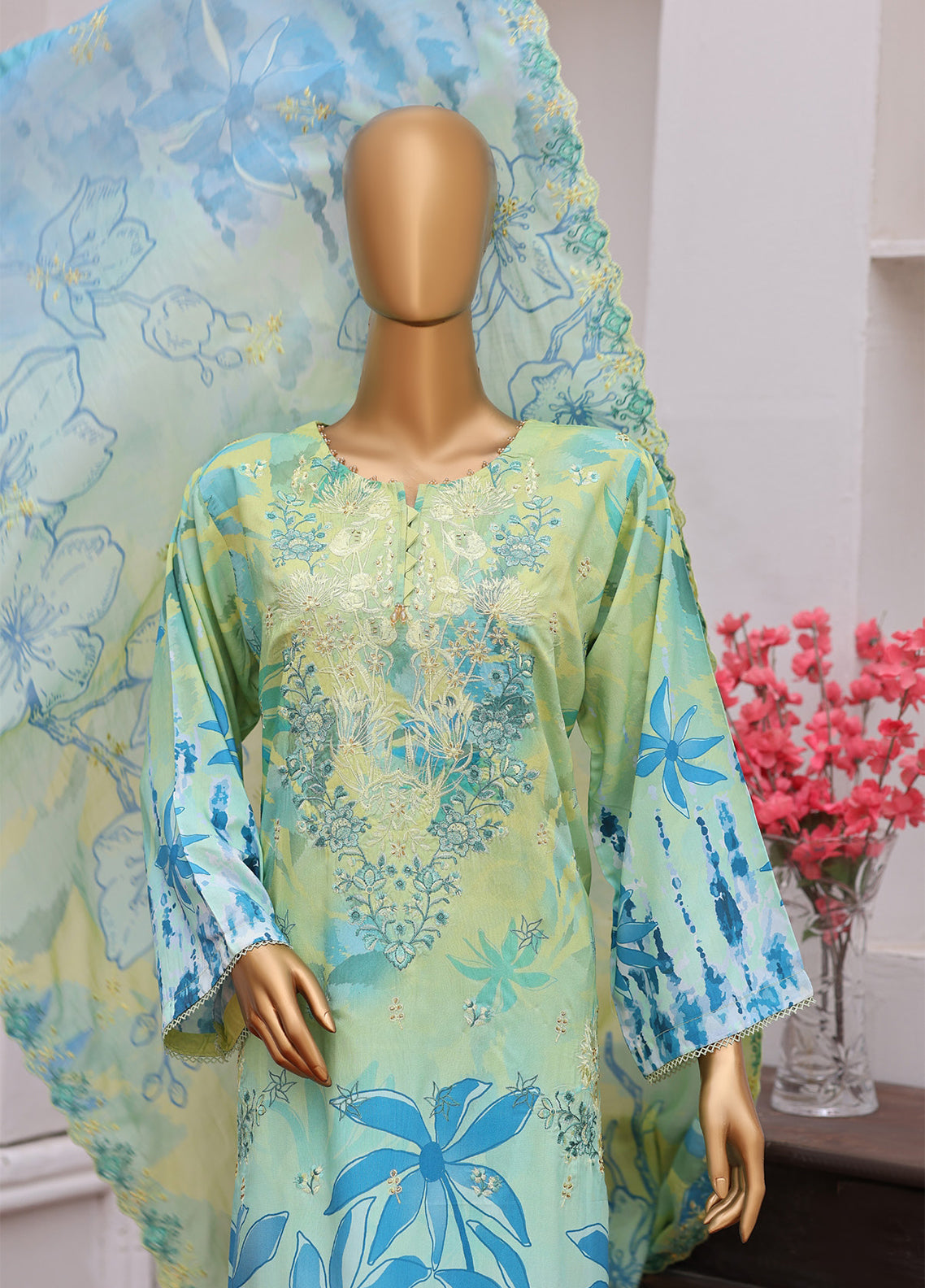 Schick Cut Dana Embroidered Viscose 3 Piece Unstitched Suit SDH26CDEV D-07 Schick Cut Dana Embroidered Viscose 3 Piece Unstitched Suit SDH26CDEV D-07