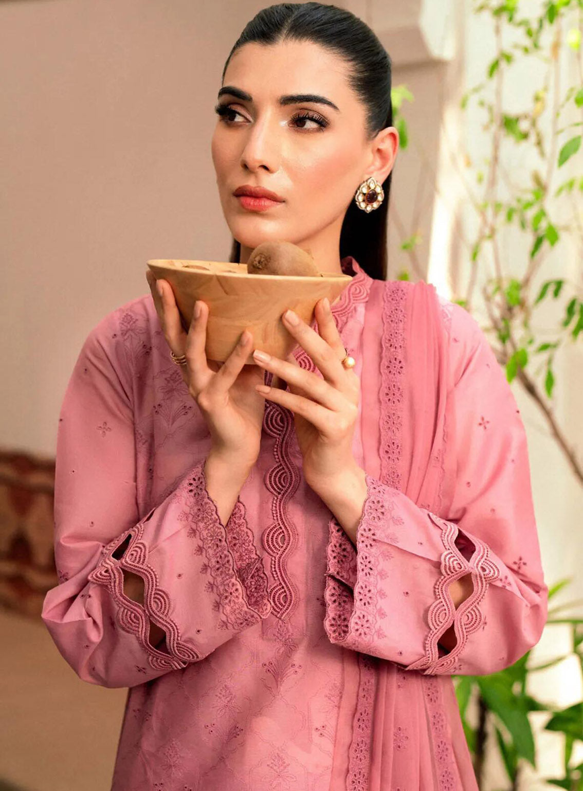 Seran Embroidered Lawn Suit Unstitched 3 Piece - SRN24FE 10 VERONA Seran Embroidered Lawn Suit Unstitched 3 Piece - SRN24FE 10 VERONA