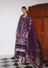 Serein Eid Kari By Ayzel Embroidered Lawn 3 Piece Unstitched Suit AZL26SEK D-102 ISALUNE