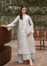 Serein Eid Kari By Ayzel Embroidered Lawn 3 Piece Unstitched Suit AZL26SEK D-104 LURELL