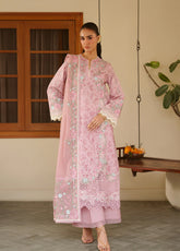 Serein Eid Kari By Ayzel Embroidered Lawn 3 Piece Unstitched Suit AZL26SEK D-109 SERAPHE