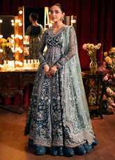 Serenade By Elaf Formal Embroidered Organza - Poly Net 3 Piece Unstitched Suit EF26SFH D-EHM-02 MELODIE